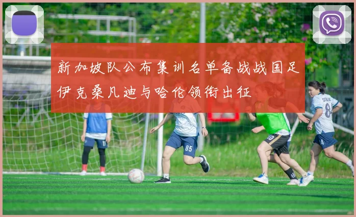 新加坡队公布集训名单备战战国足伊克桑凡迪与哈伦领衔出征